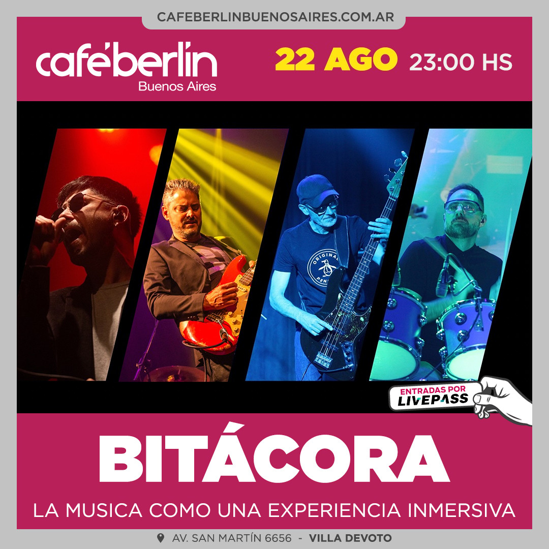 Bitácora en Café Berlín