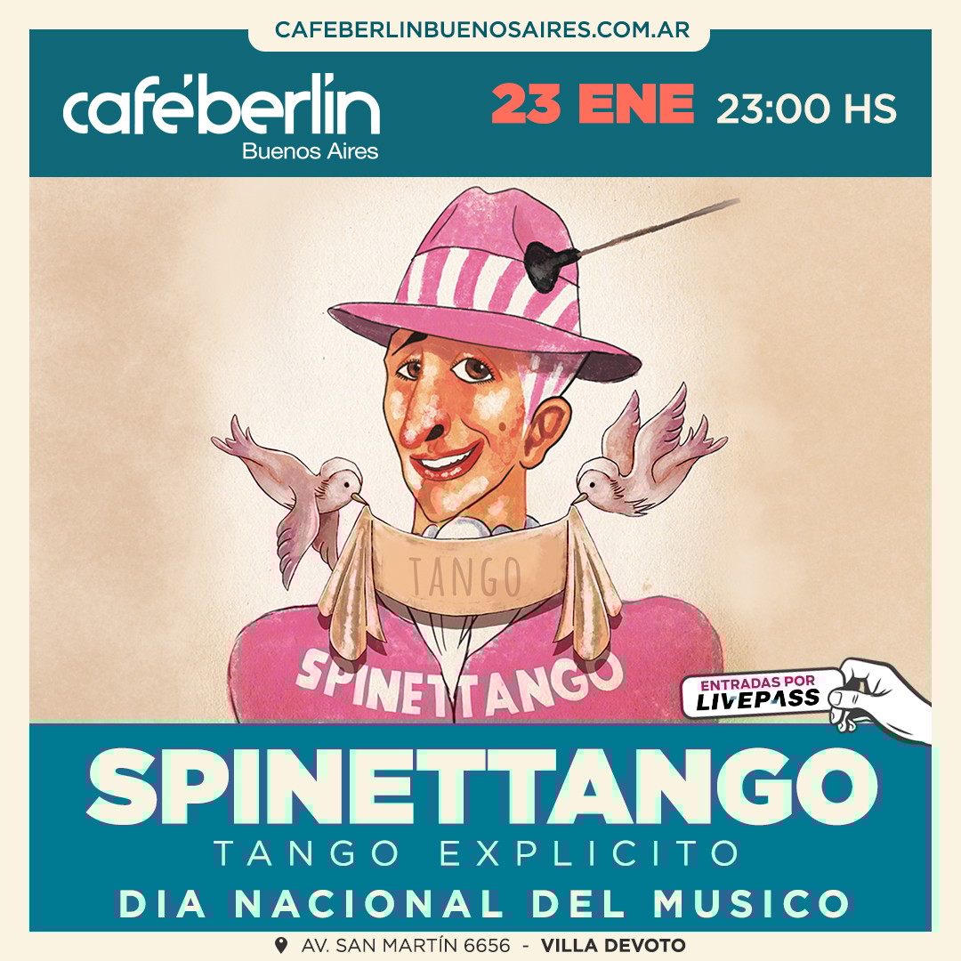 Spinettango en Café Berlín