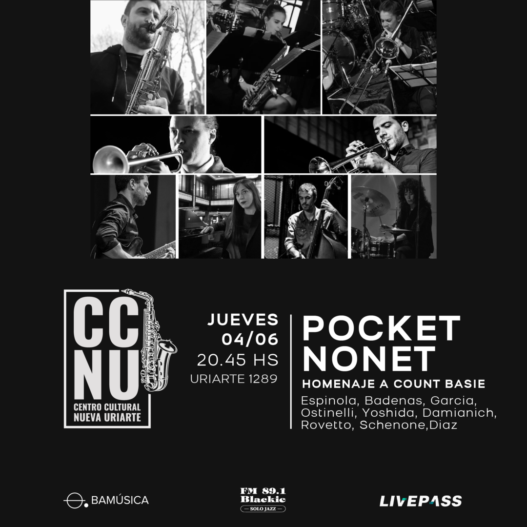POCKET NONET- HOMENAJE A COUNT BASIE en CCNU