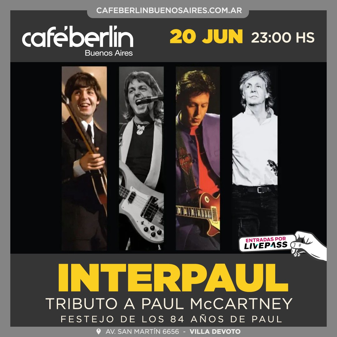 InterPaul en Café Berlín