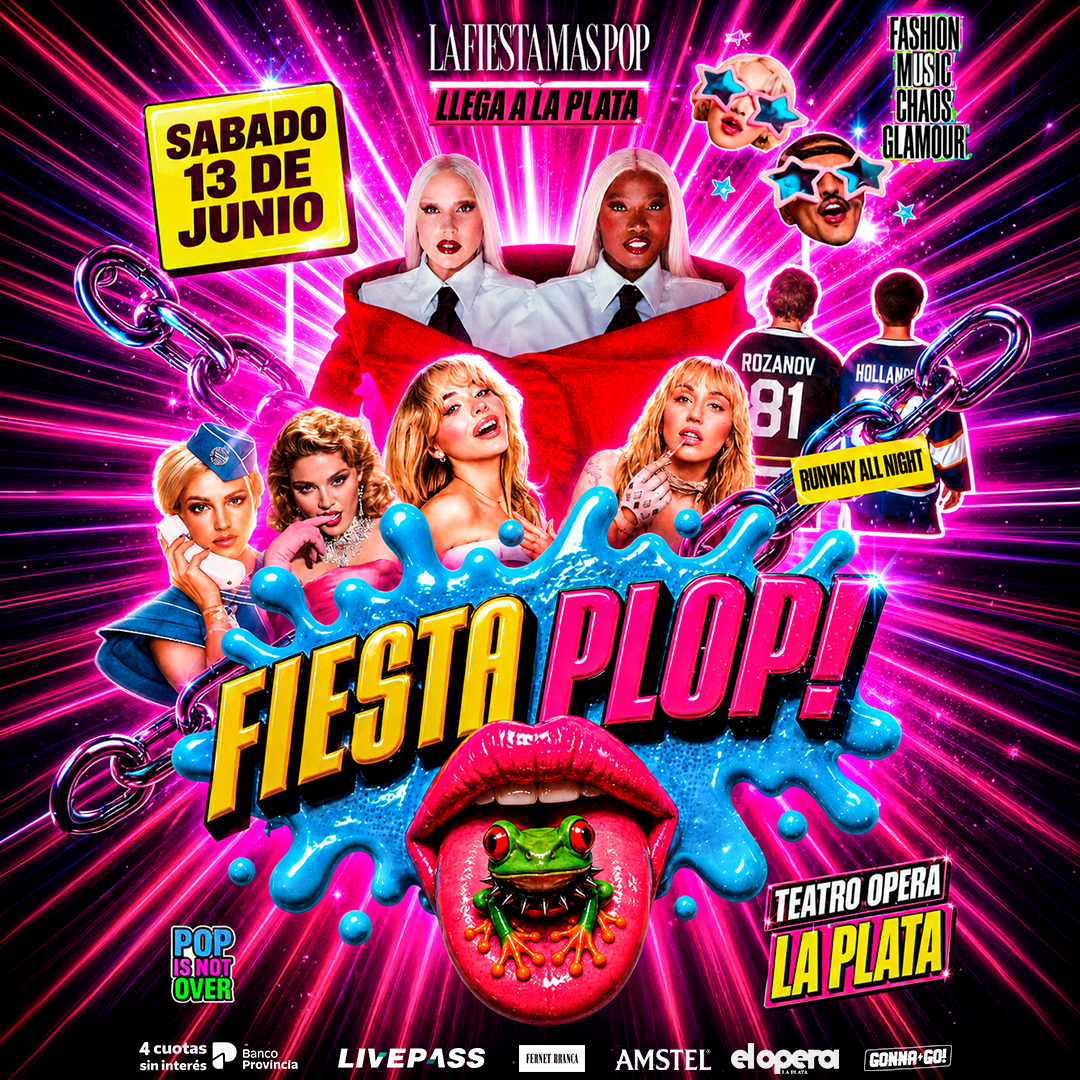 FIESTA PLOP en el Teatro Ópera LP
