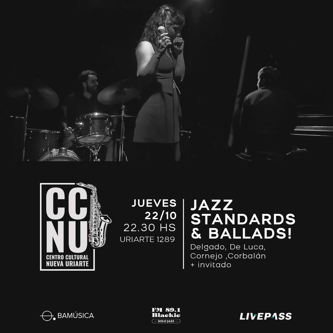 Flyer de Jazz Standards & Ballads! en CCNU