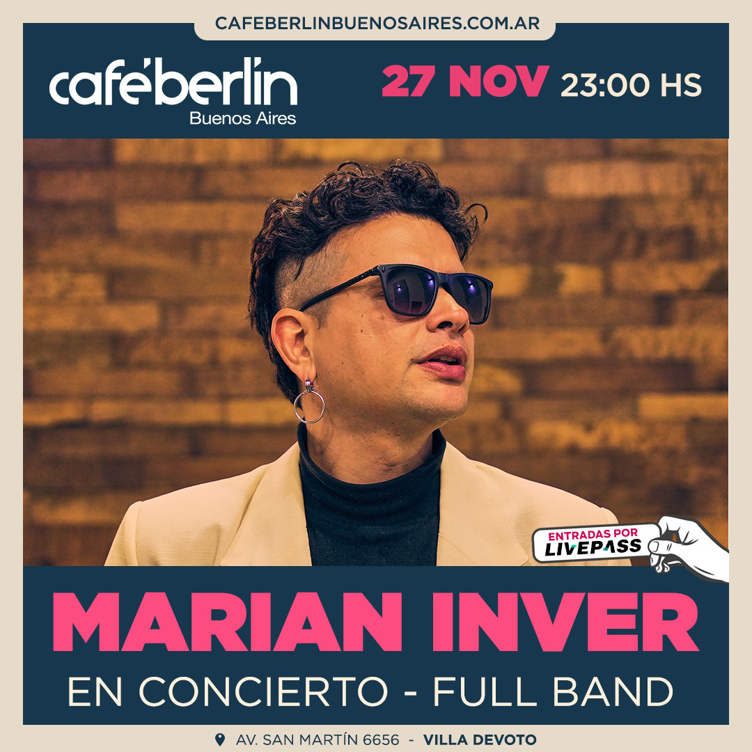 Marían Inver en Café Berlín