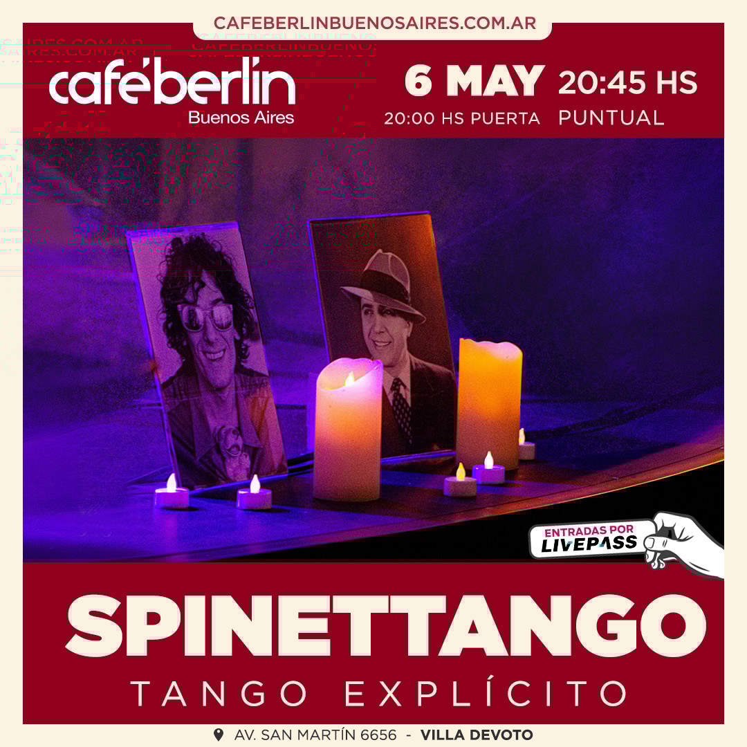 Spinettango en Café Berlín