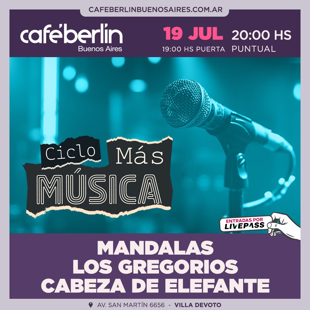 Más Música en Café Berlín