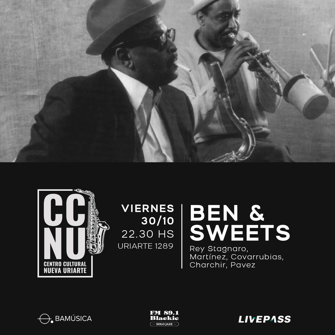 Flyer de Ben & Sweets en CCNU