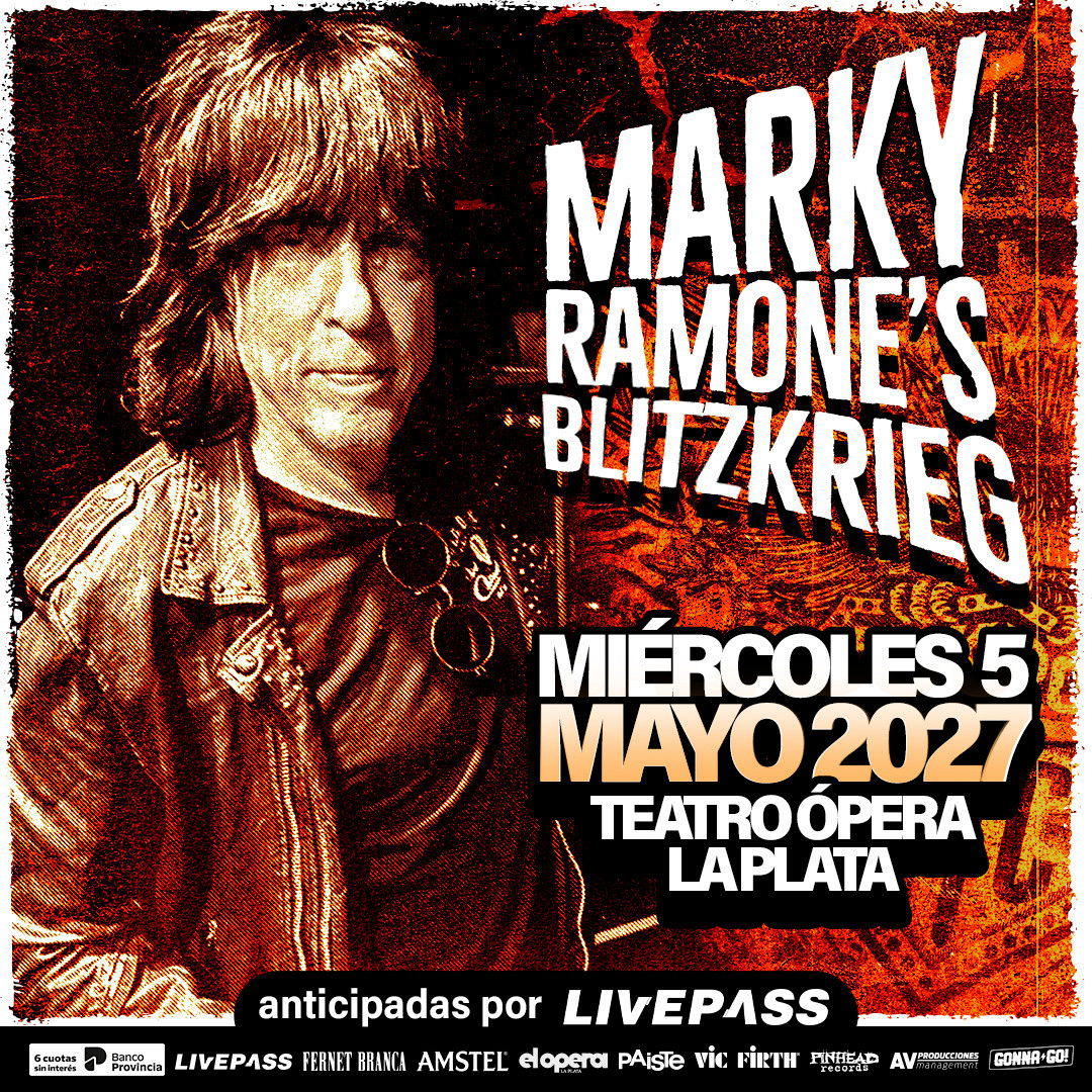 MARKY RAMONE en el Teatro Ópera LP