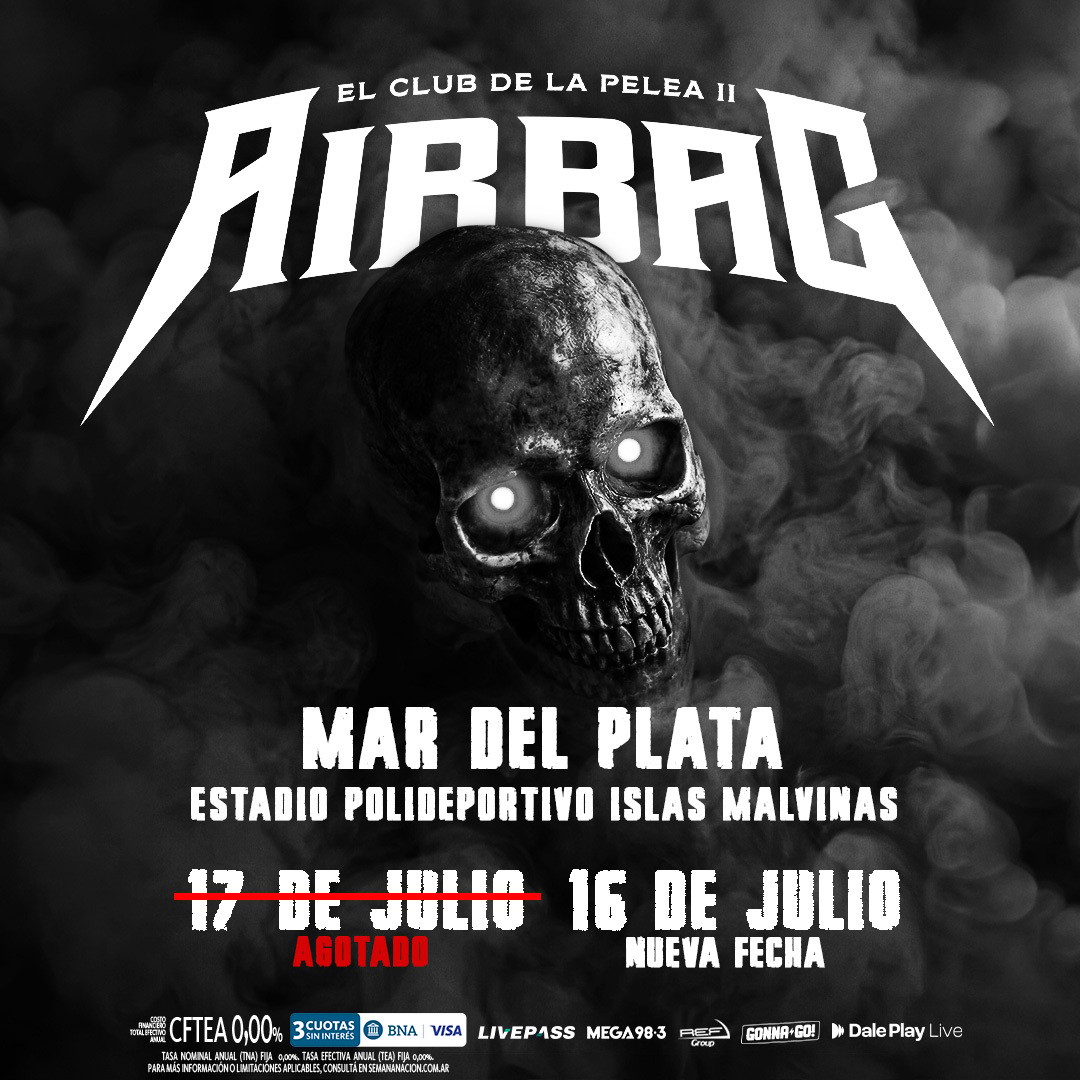 AIRBAG en el Polideportivo Islas Malvinas (MDQ) 16 de julio