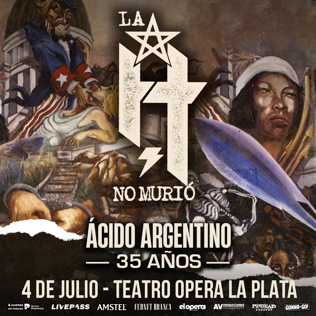 LA H NO MURIÓ en el Teatro Ópera LP