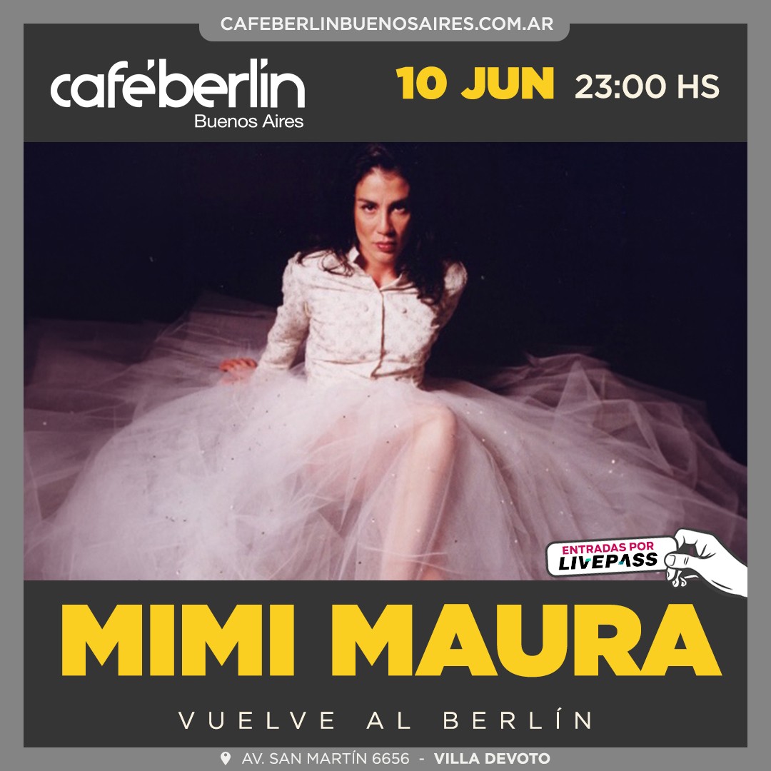 Mimi Maura en Café Berlín