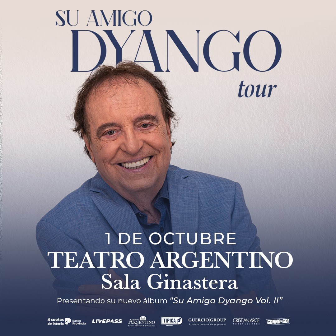 DYANGO en la Sala Ginastera - Teatro Argentino LP