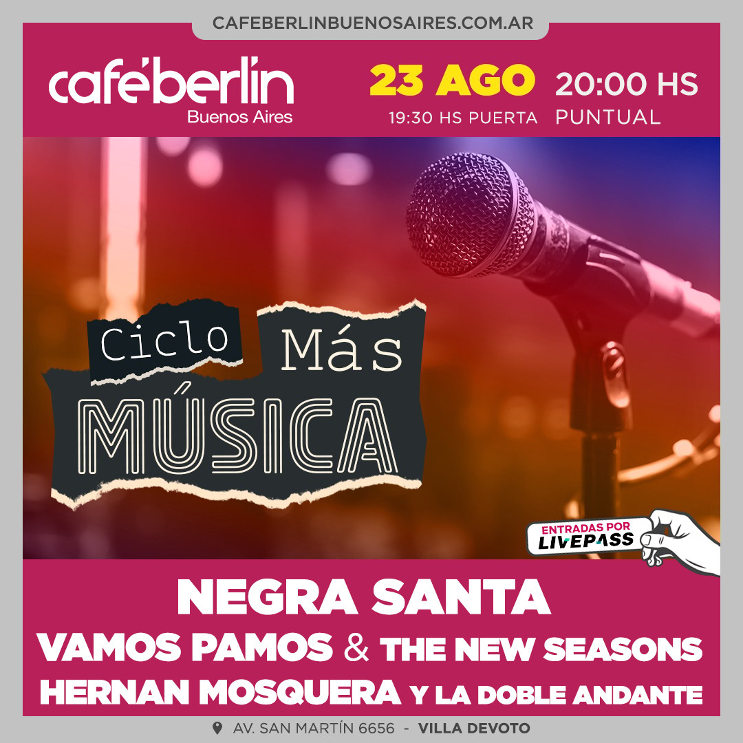 Más Música en Café Berlín