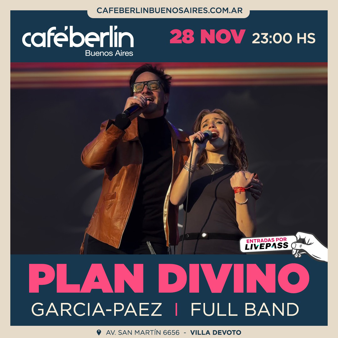 Plan Divino en Café Berlín