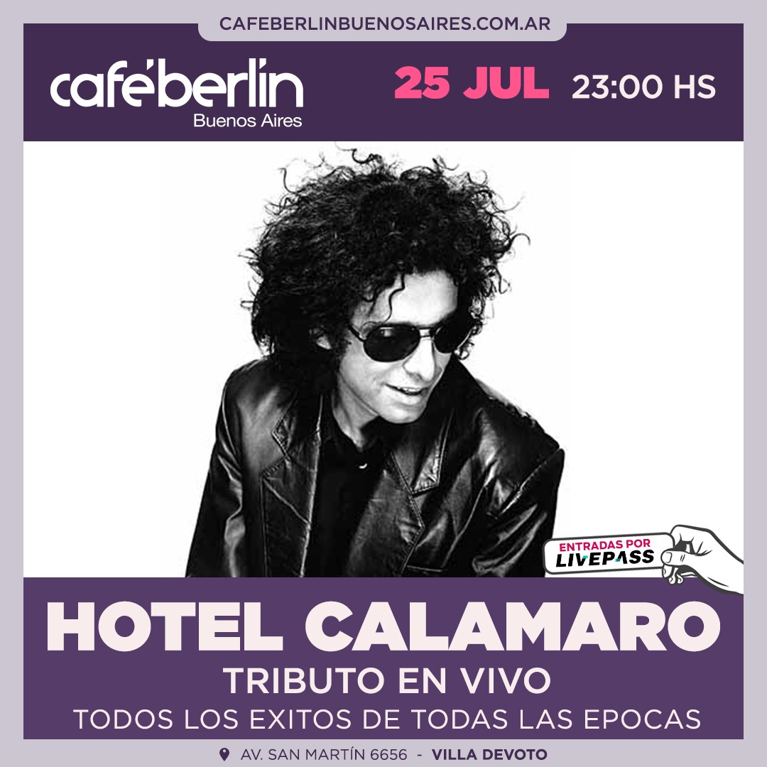 Hotel Calamaro en Café Berlín