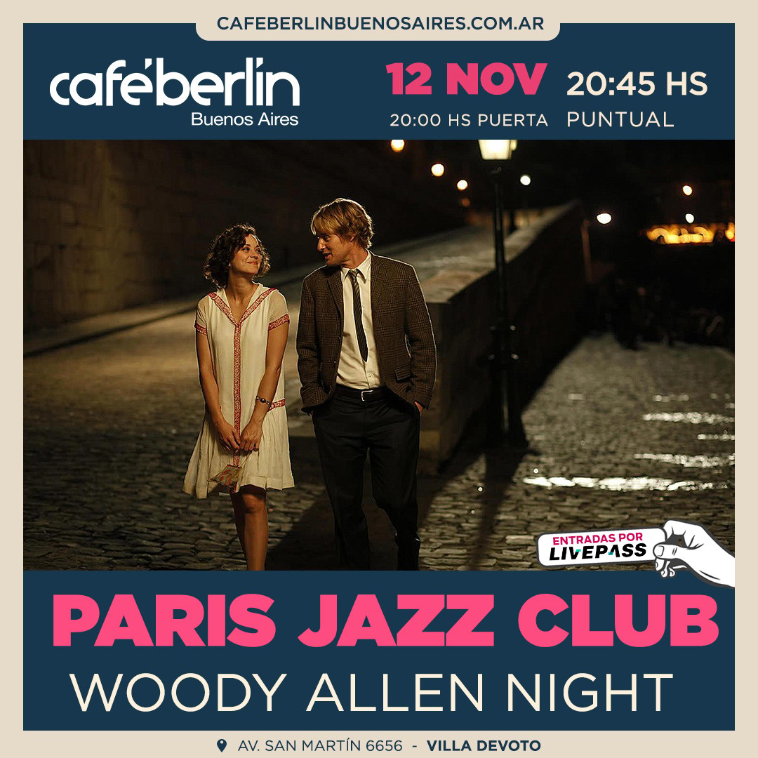 Paris Jazz Club en Café Berlín