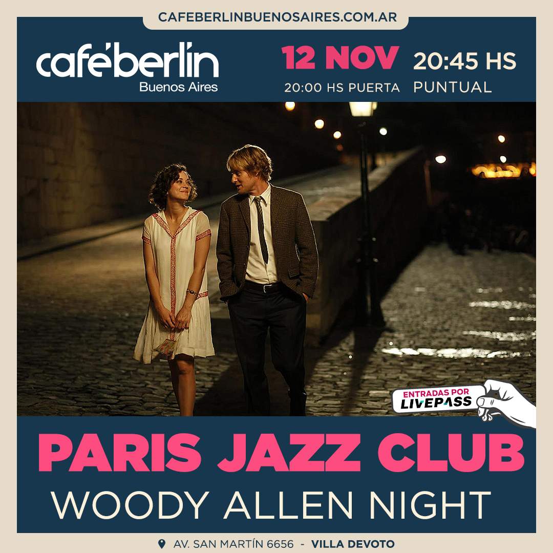 Entradas para Paris Jazz Club en Café Berlín - Livepass