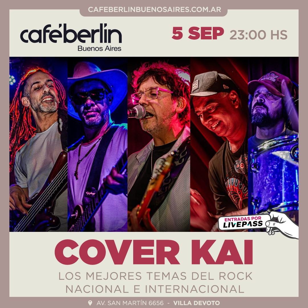 Cover Kai en Café Berlín