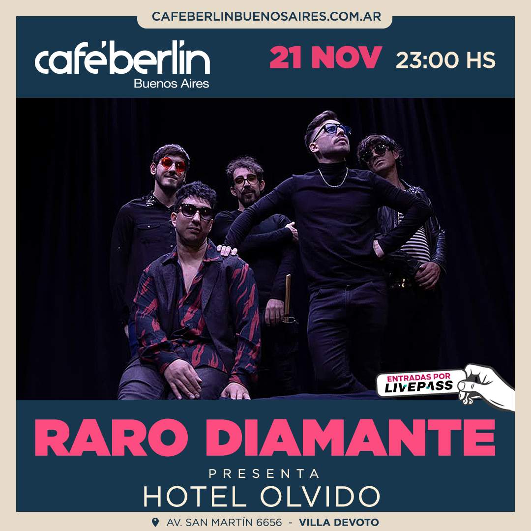 Flyer de Raro Diamante