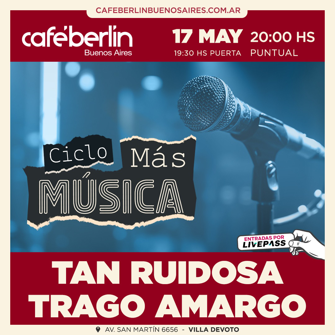 Más Música en Café Berlín