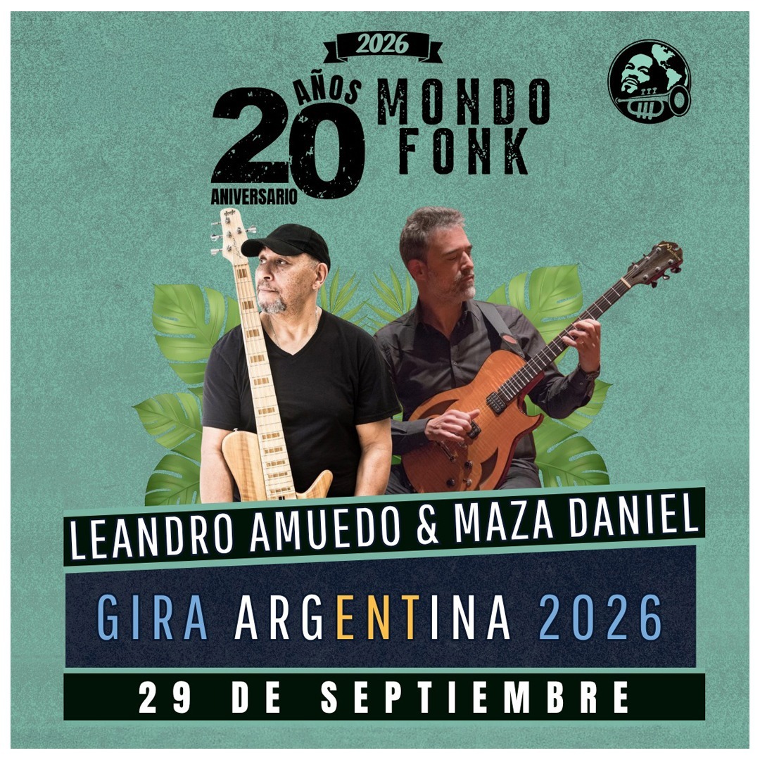 Leonardo Amuedo y Maza Daniel en Mondo Fonk - Concepción del Uruguay