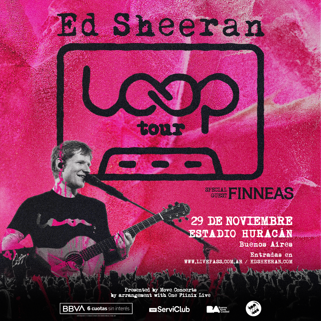 ED SHEERAN en Huracán 29-11