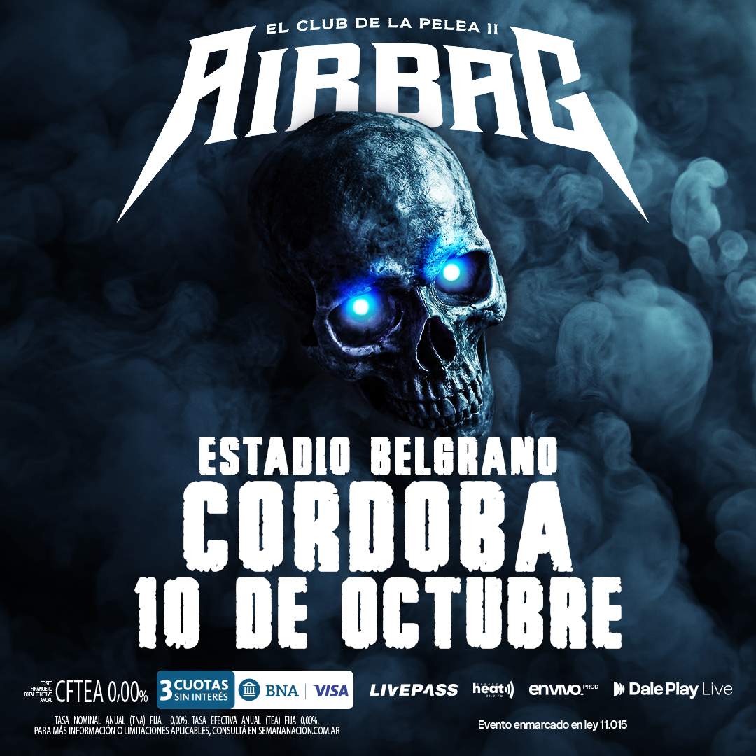 Entradas para AIRBAG en Córdoba - Livepass