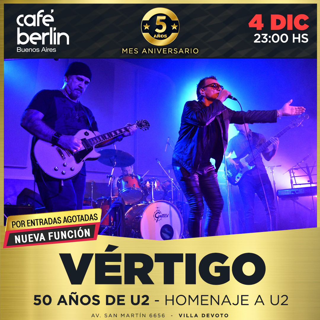Vértigo en Café Berlín