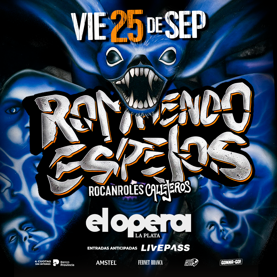 ROMPIENDO ESPEJOS - Tributo a Callejeros en el Teatro Ópera LP