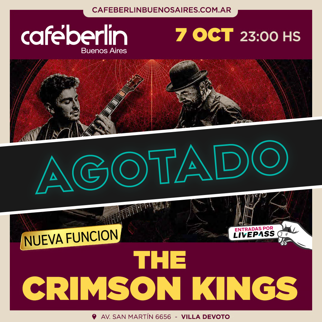 The Crimson Kings en Cafe Berlin