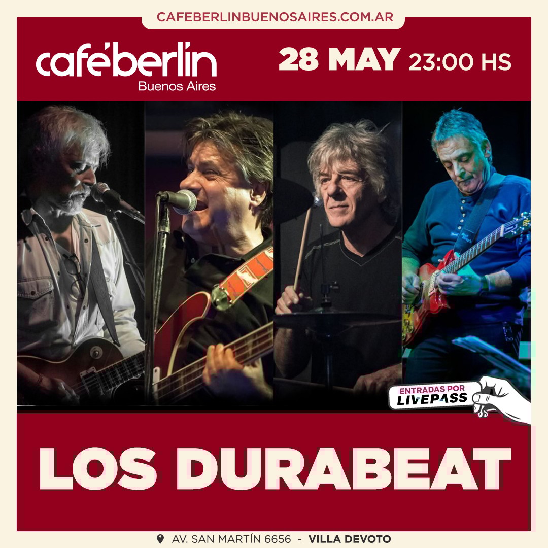 Los Durabeat en Café Berlín