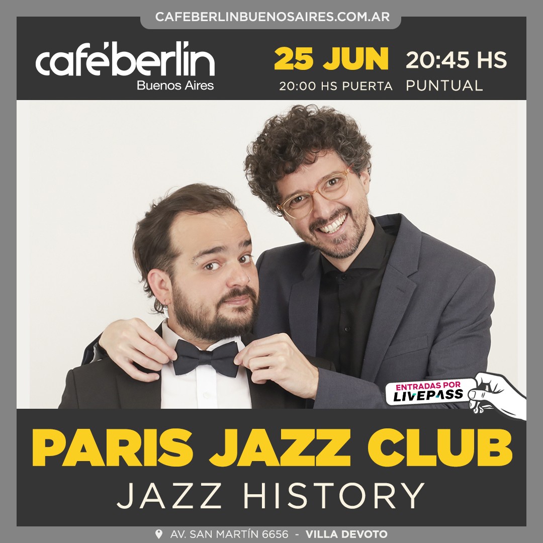 Paris Jazz Club en Café Berlín