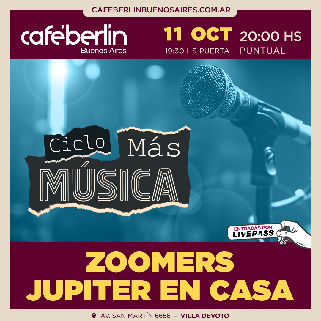 Más Música en Café Berlín