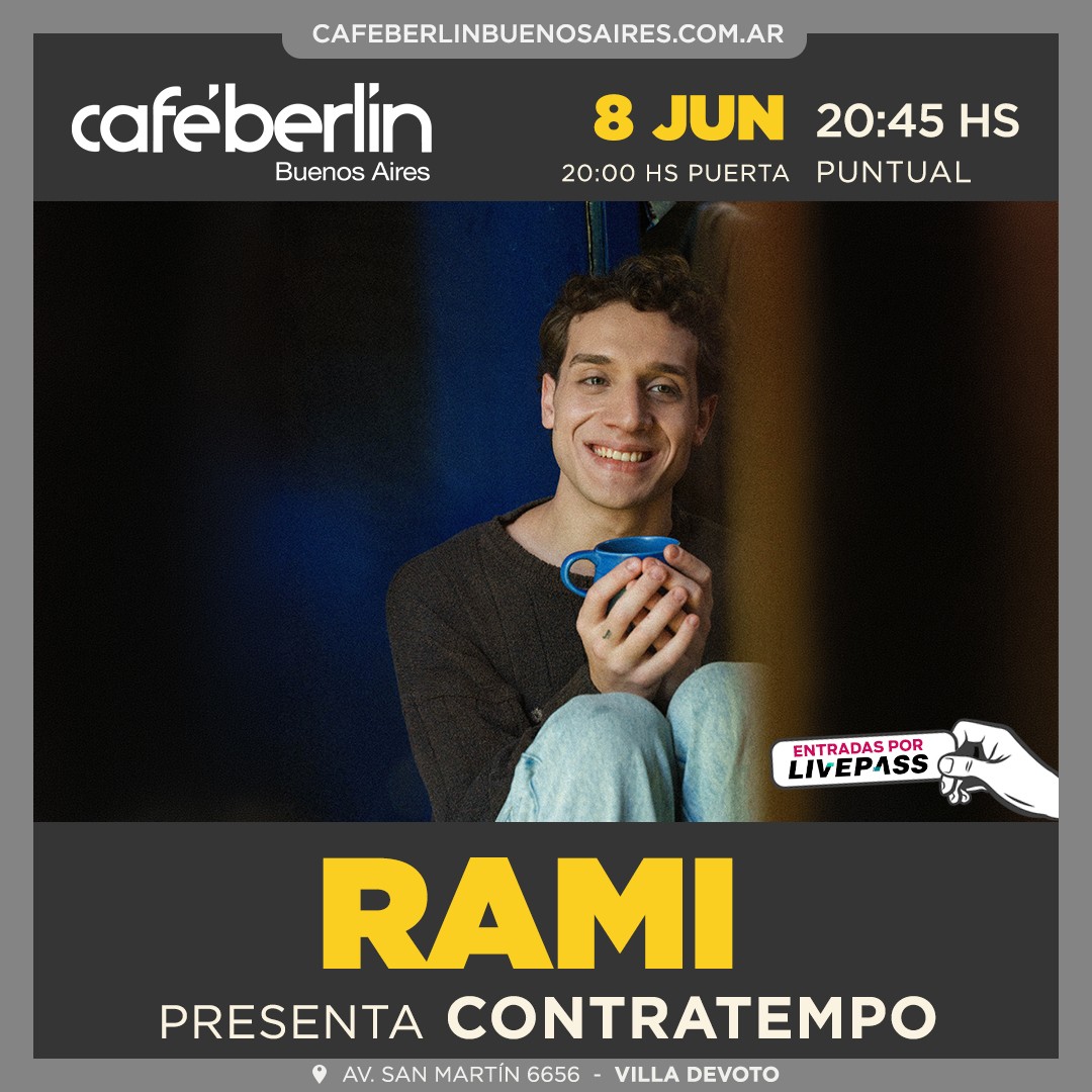 Rami en Café Berlín
