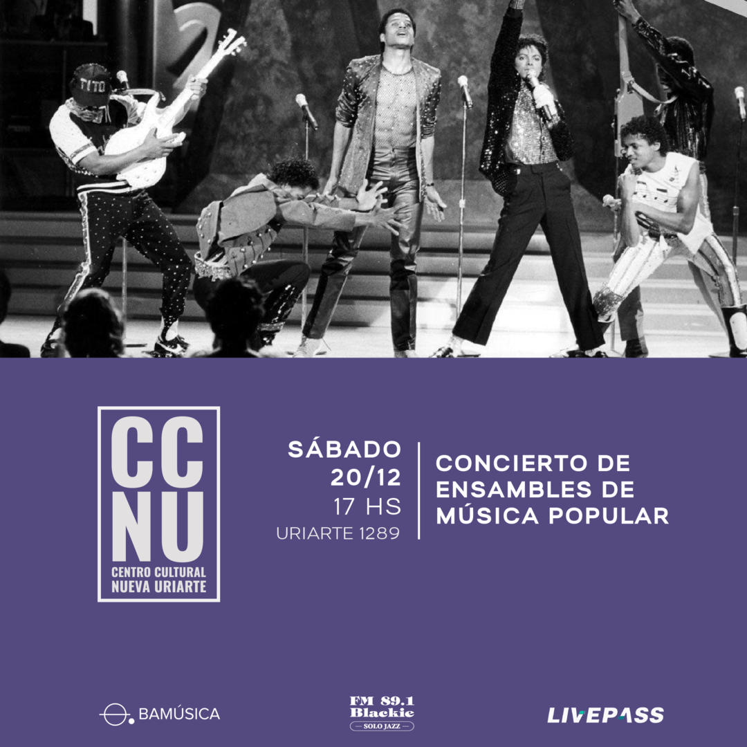 Concierto de Ensambles de Música Popular en CCNU