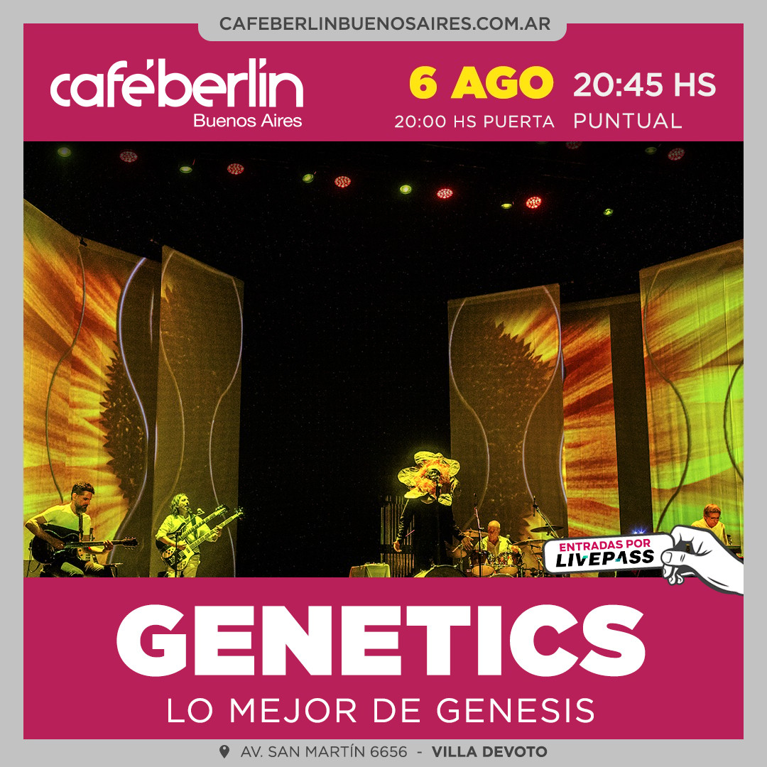 Genetics en Café Berlín
