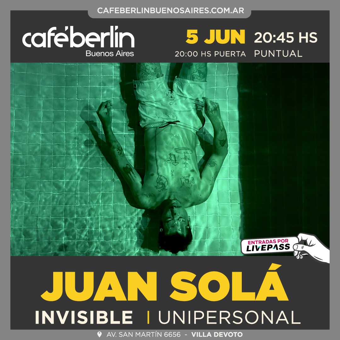 Juan Solá en Café Berlín