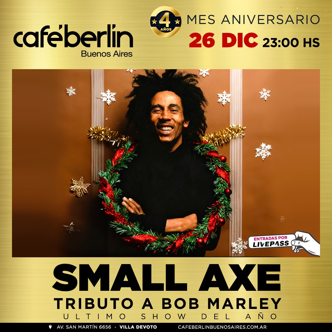 Small Axe en Café Berlín