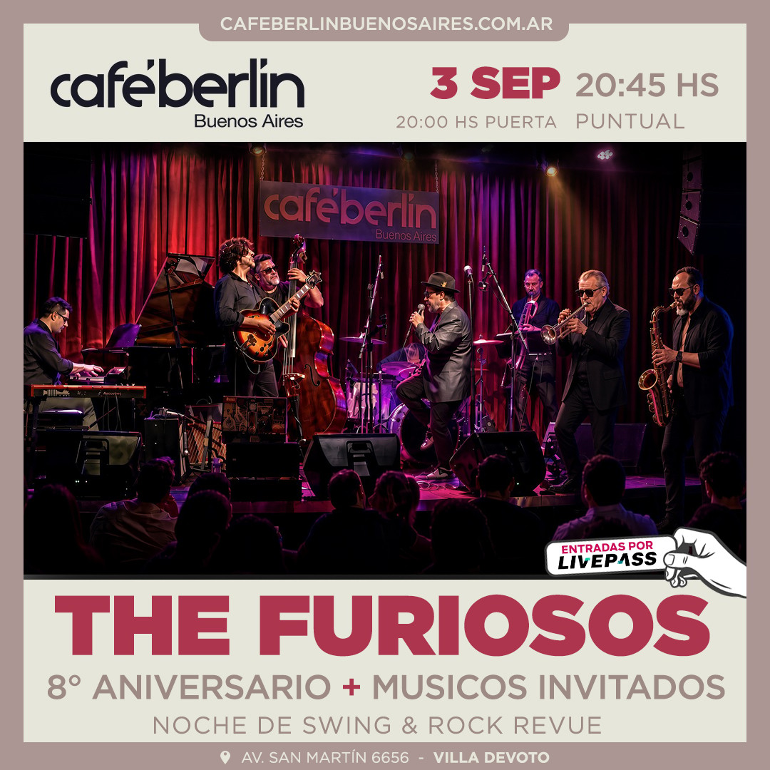 The Furiosos en Café Berlín