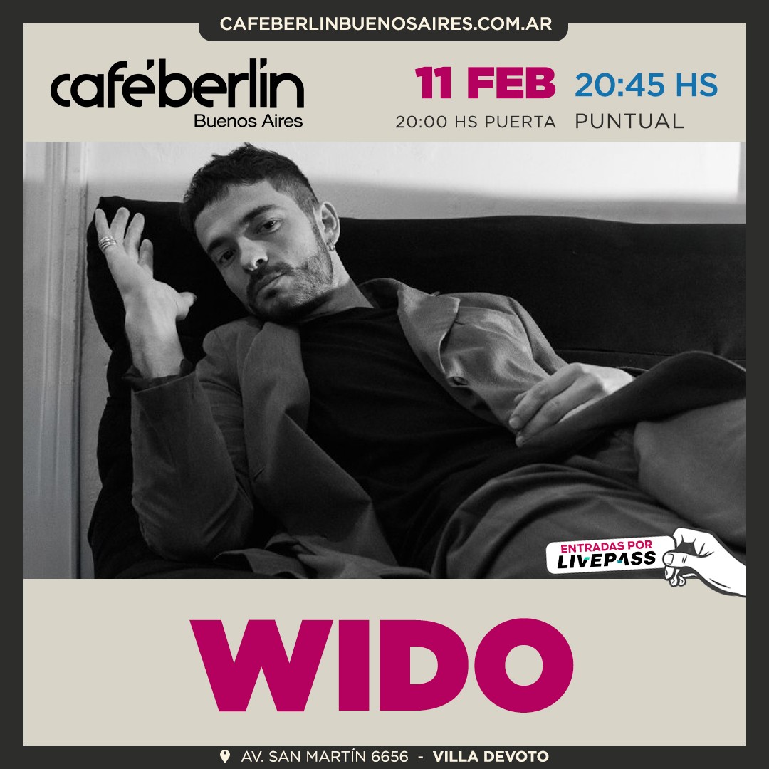 Wido en Café Berlín