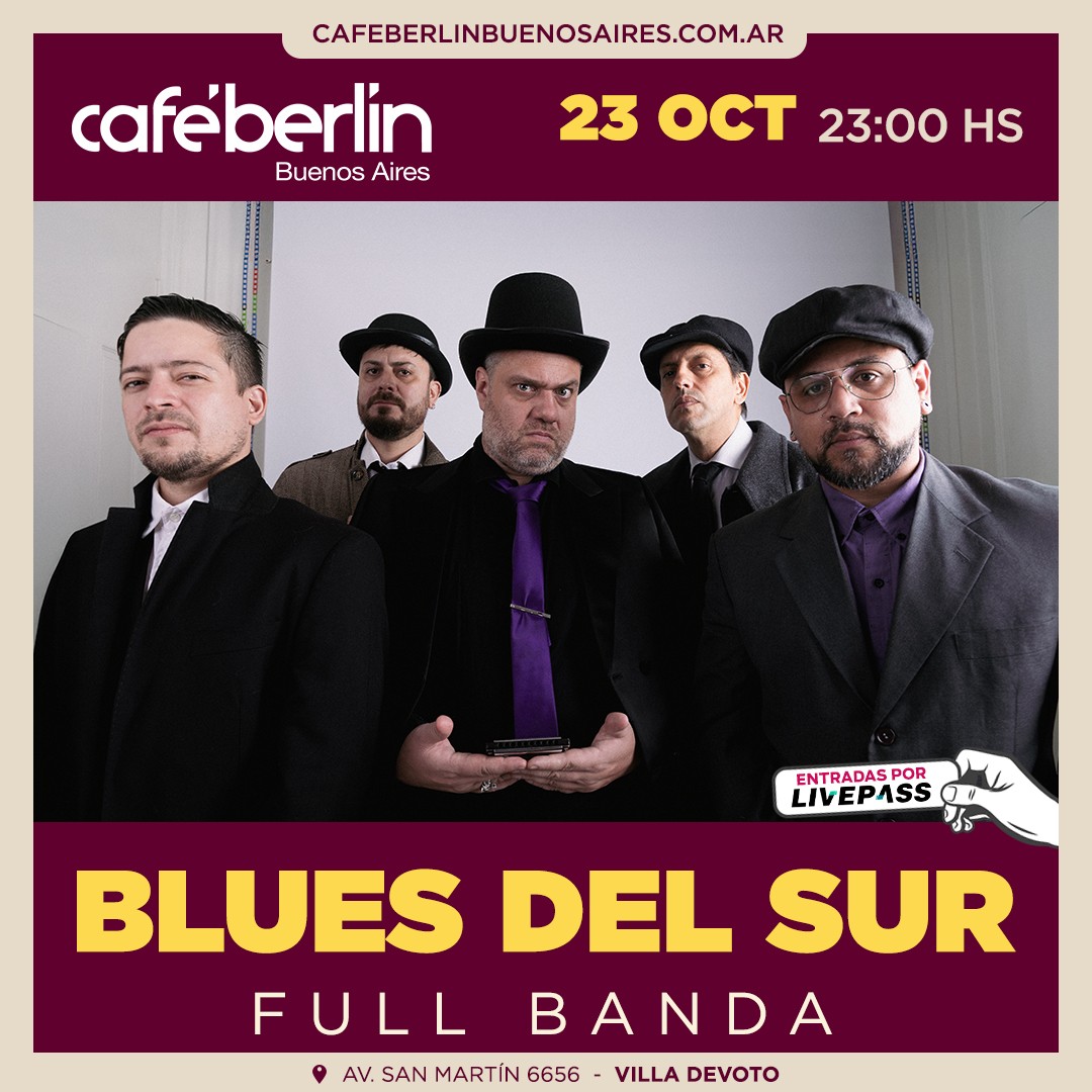 Blues del Sur en Café Berlín