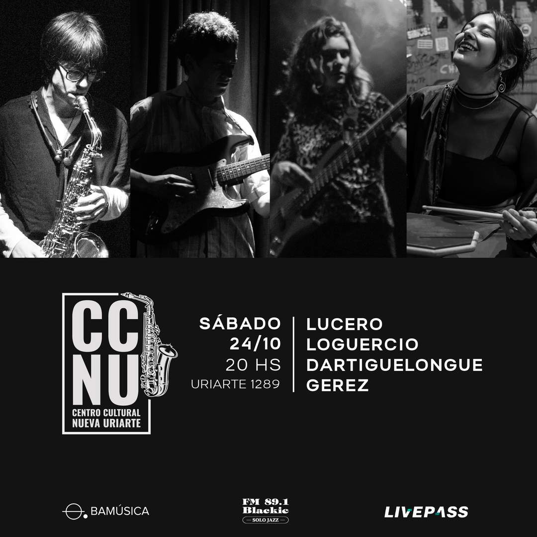 Flyer de Lucero Loguercio Dartiguelongue Gerez en CCNU