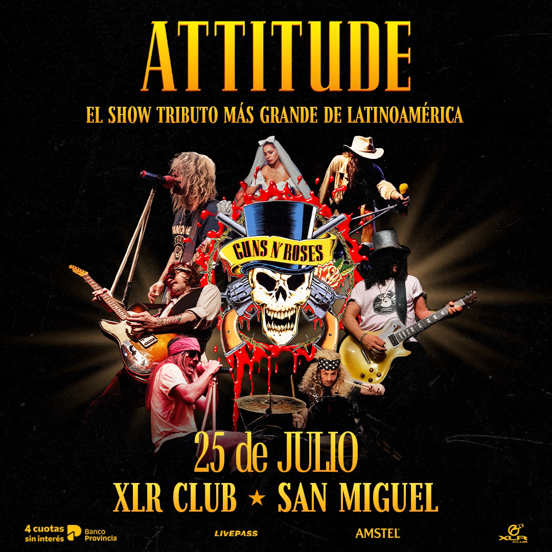 ATTITUDE | EL SHOW TRIBUTO MAS GRANDE DE LATINOAMERICA en San Miguel
