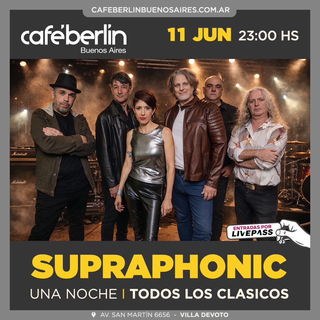 Supraphonic en Café Berlín