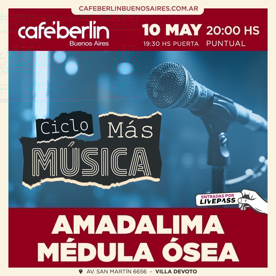 Más Música en Café Berlín