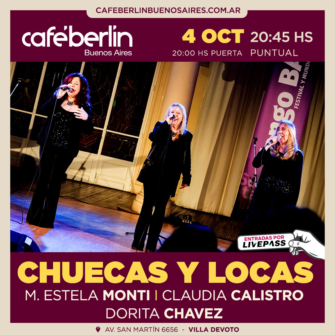 Chuecas y Locas en Café Berlín