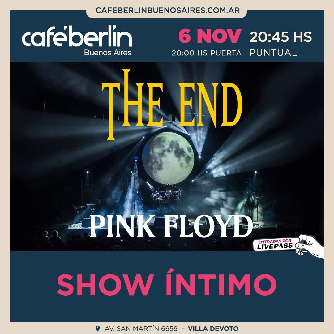Entradas para The End - Íntimo en Café Berlín - Livepass