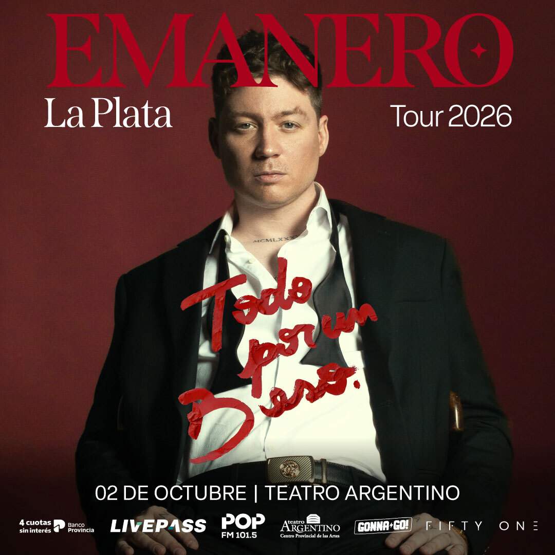 Entradas para EMANERO en la Sala Ginastera - Teatro Argentino La Plata - Livepass