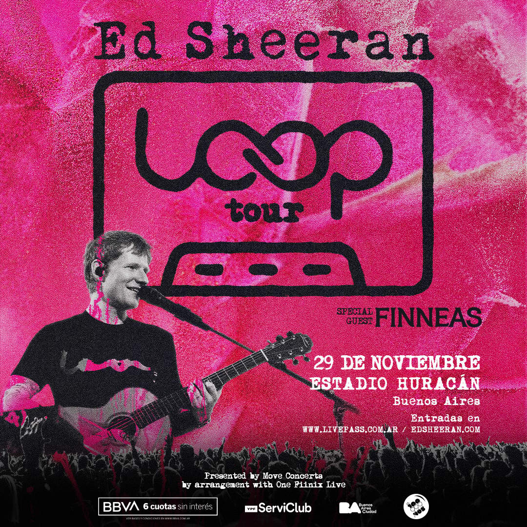 Entradas para ED SHEERAN en Huracán - Livepass