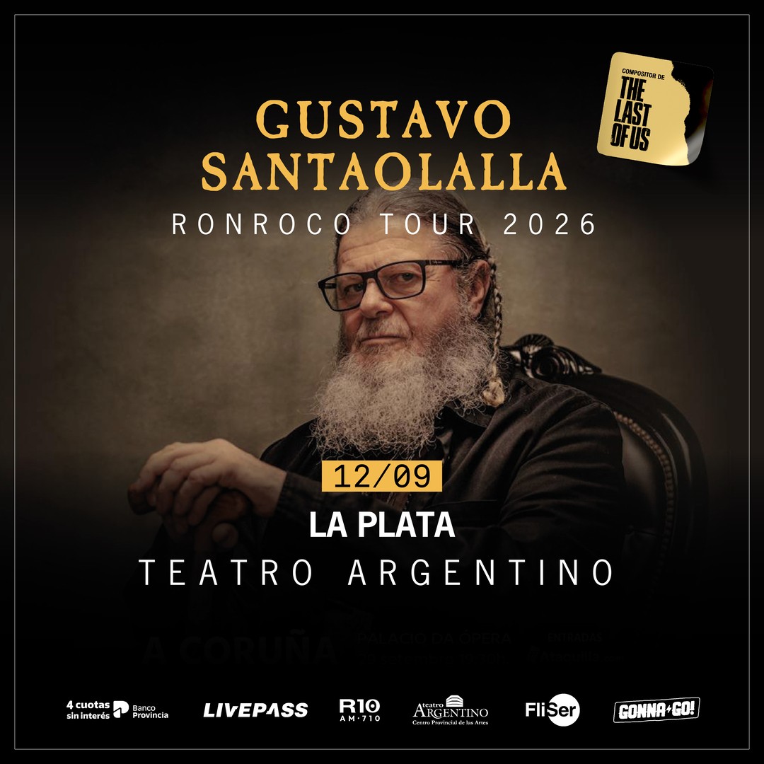GUSTAVO SANTAOLALLA en la Sala Ginastera - Teatro Argentino LP