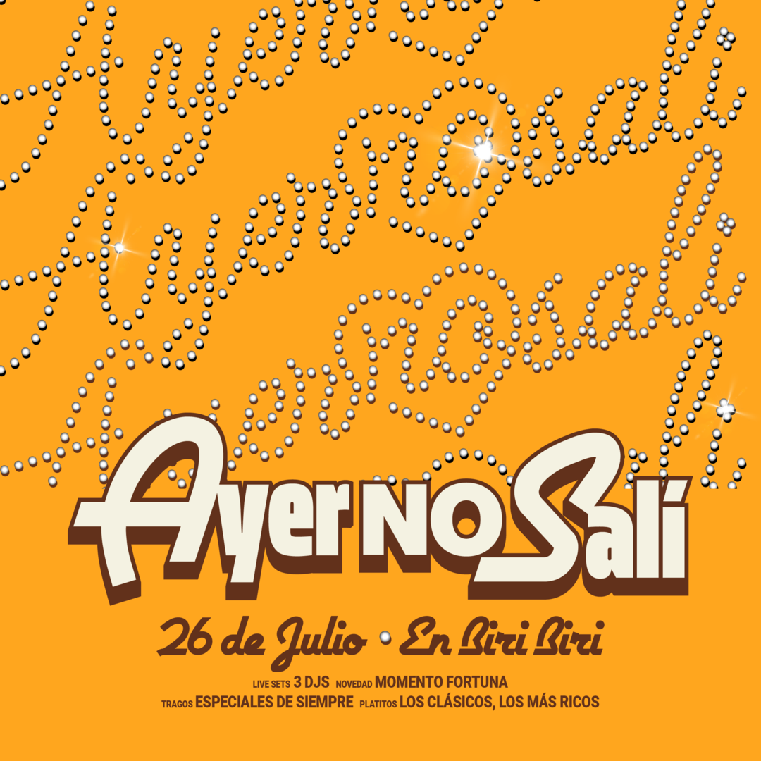 HAY PLAN - AYER NO SALÍ en Biri Biri